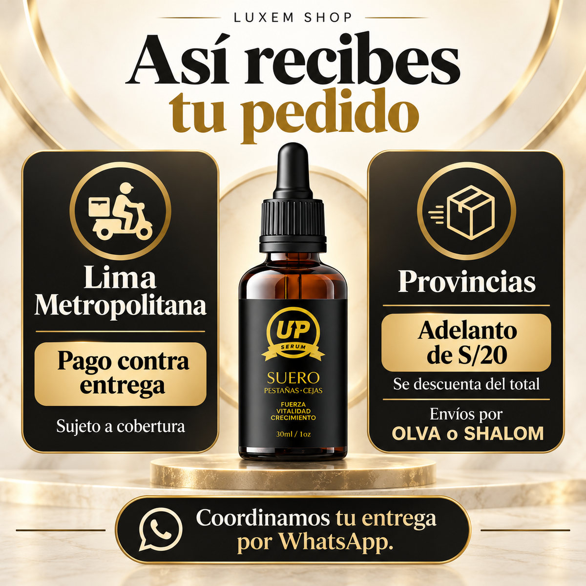 💖 SERUM DE PESTAÑAS-CEJAS UP