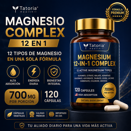 💙 MAGNESIO COMPLEX 12 EN 1 PREMIUM